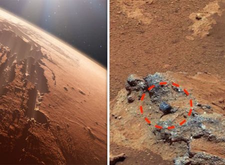 Notizie aliene: “Trovato antico fossile su Marte” immagini della NASA
