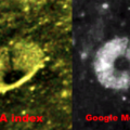 Avvistamenti UFO giornalieri: struttura a torre con sfera dorata sospesa sopra, nel cratere sulla Luna, Notizie sugli avvistamenti UFO UAP.